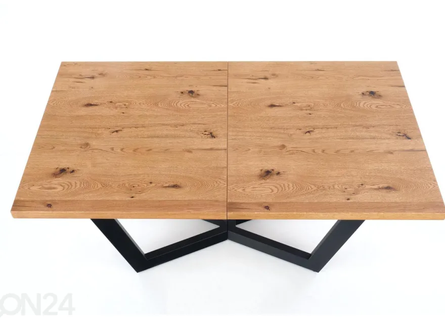 Jatkettava ruokapöytä 160/250x90 cm