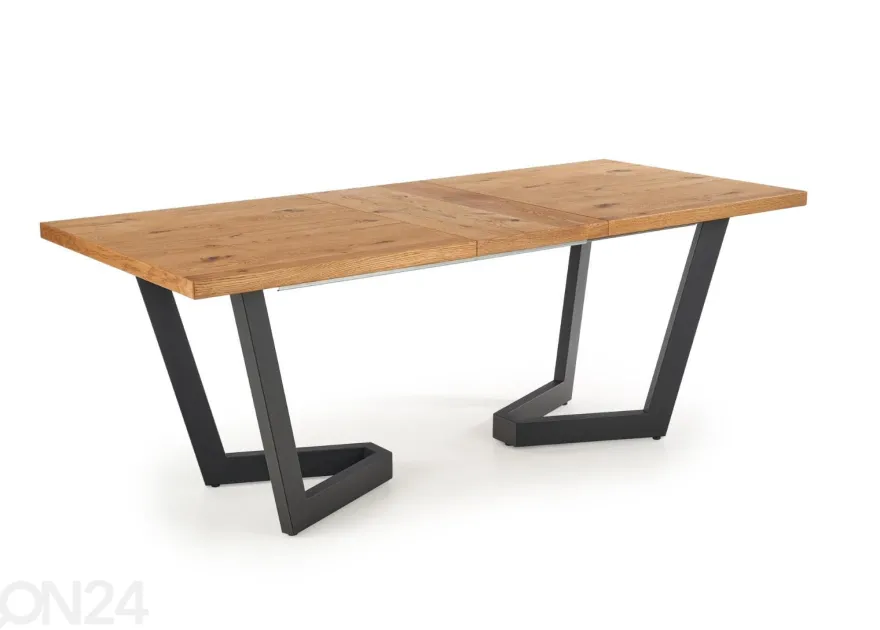 Jatkettava ruokapöytä 160/250x90 cm
