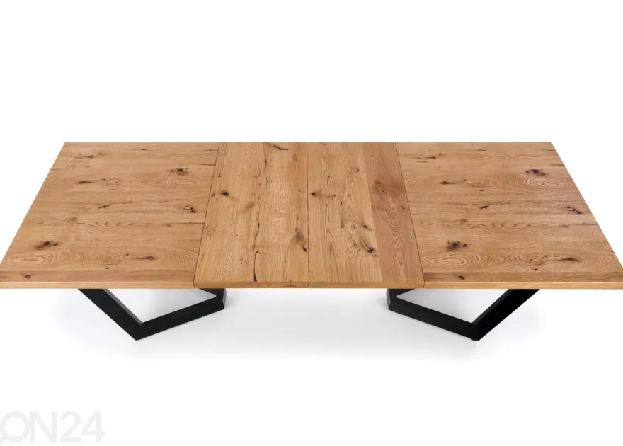 Jatkettava ruokapöytä 160/250x90 cm
