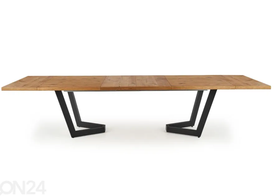 Jatkettava ruokapöytä 160/250x90 cm