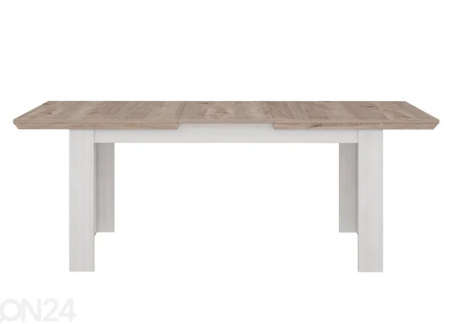 Jatkettava ruokapöytä 160/207x90 cm