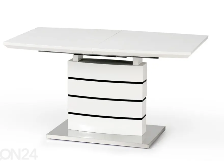 Jatkettava ruokapöytä 140-180x80 cm