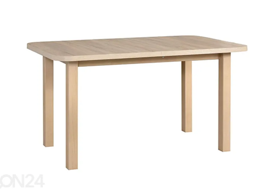 Jatkettava ruokapöytä 140-180x80 cm