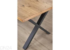 Jatkettava ruokapöytä 160/250x90 cm