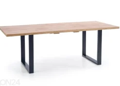 Jatkettava ruokapöytä 160/210x90 cm