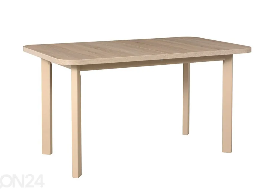 Jatkettava ruokapöytä 140-180x80 cm