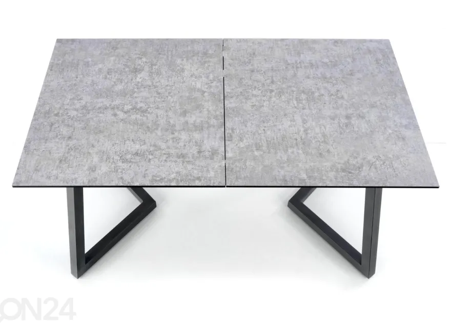 Jatkettava ruokapöytä 160/210x90 cm