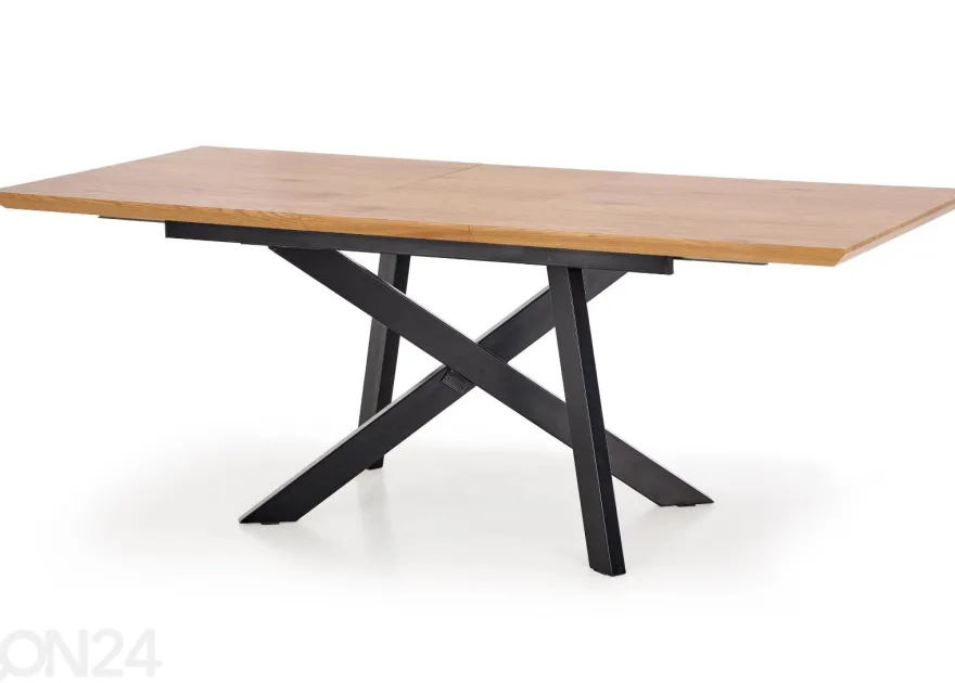 Jatkettava ruokapöytä 160/200x90 cm