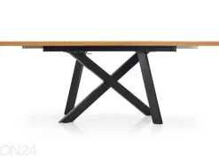 Jatkettava ruokapöytä 160/200x90 cm