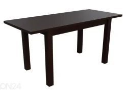 Jatkettava ruokapöytä 70x120-160 cm + 4 tuolia