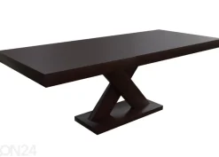 Jatkettava ruokapöytä 90x160-210 cm + 6 tuolia