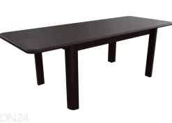 Jatkettava ruokapöytä 90x150-230 cm + 6 tuolia