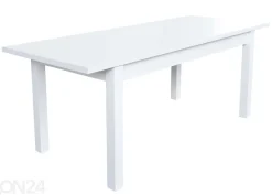 Jatkettava ruokapöytä 80x160-200 cm + 6 tuolia