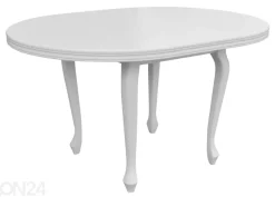 Jatkettava ruokapöytä 100x100-140 cm + 4 tuolia