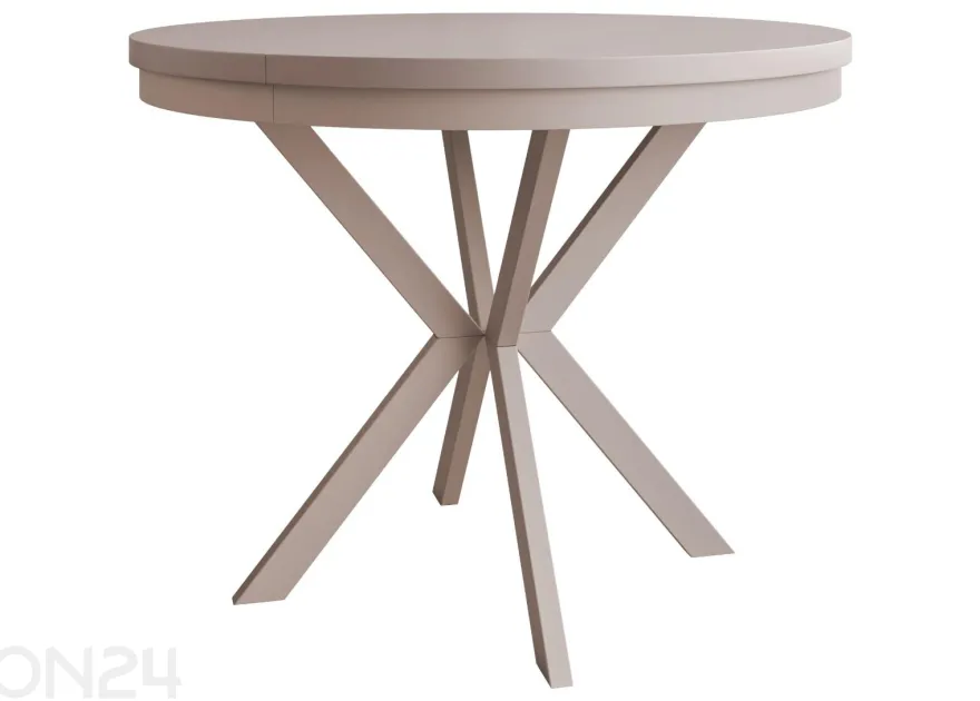 Jatketttava ruokapöytä Edder 90x90/166 cm