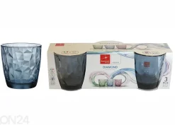 Juomalasi Bormioli Rocco Diamond Ocean 30 cl, 3 kpl