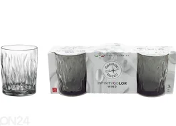 Juomalasi Bormioli Rocco Wind onyx, 30 cl, 3 kpl