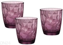 JuomalasiDiamond violetti 39 cl, 3 kpl