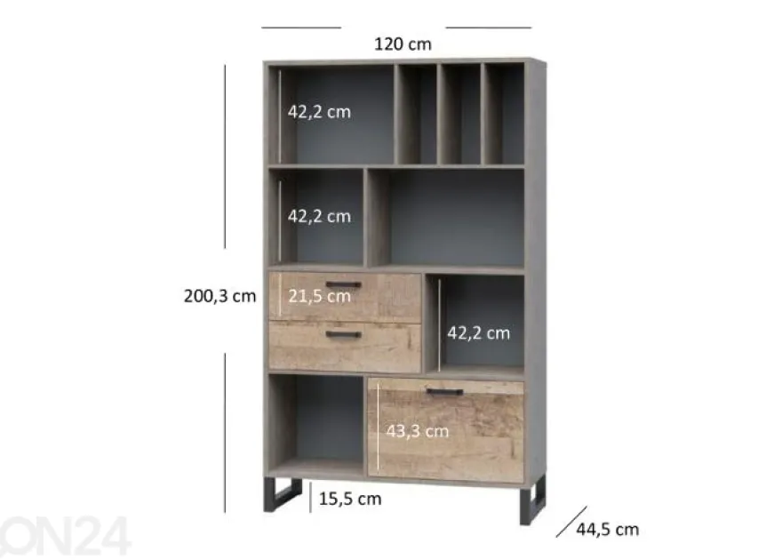 Kaappi Bari 120 cm