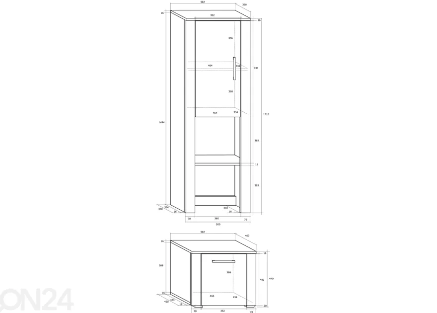 Kaappi Char 50 cm