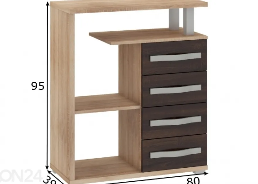 Kaappi Cloghroe 80 cm