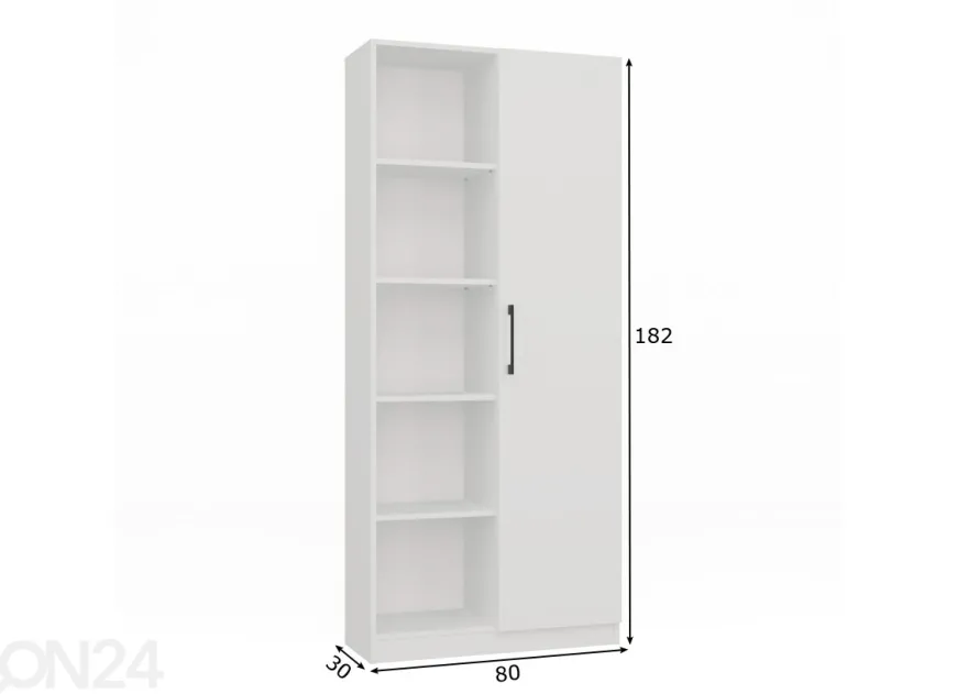 Kaappi 80 cm