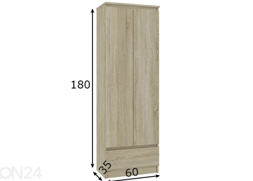 Kaappi 60 cm