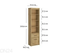 Kaappi/hylly Ayson 55,6 cm