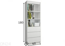 Kaappi - hyllykkö 60 cm