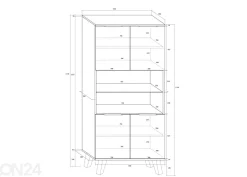 Kaappi Kilty 80 cm