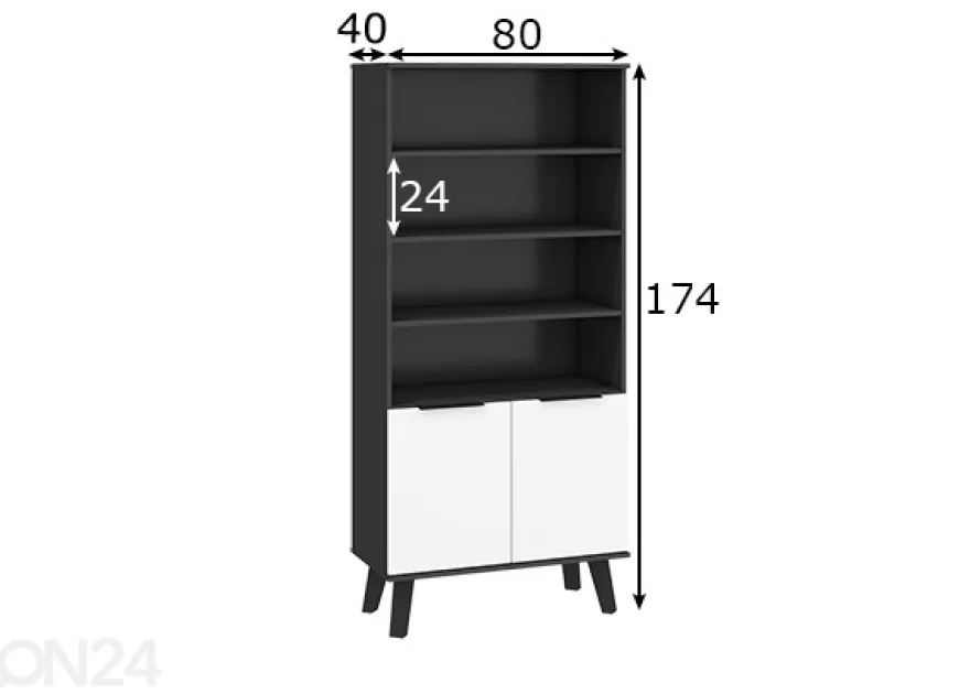 Kaappi Kilty 80 cm