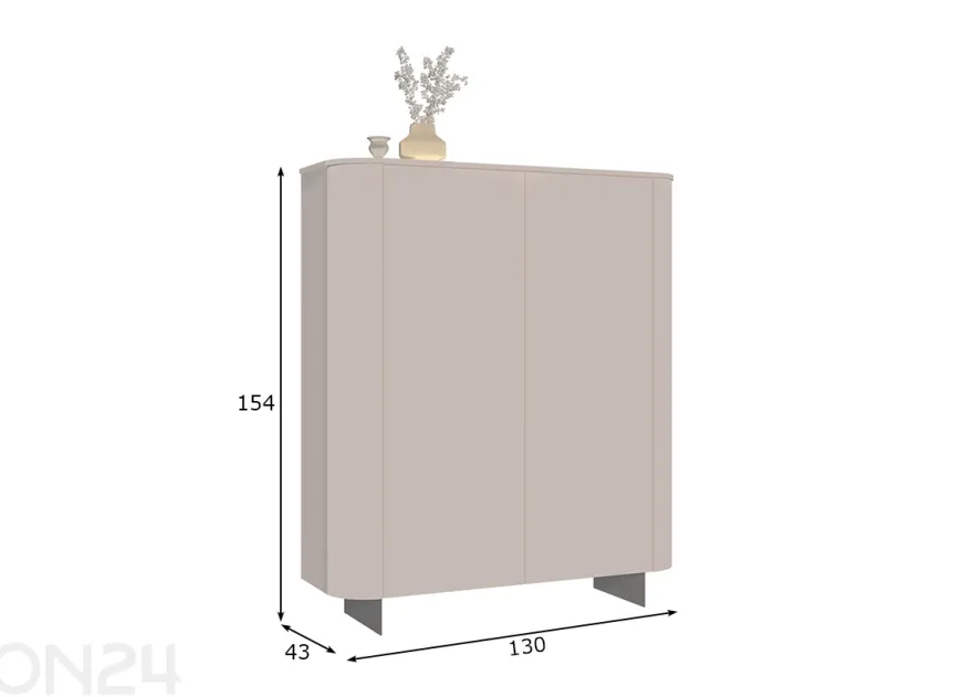 Kaappi Ortisei 130 cm