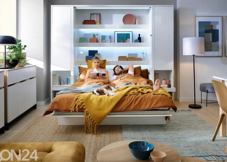 Kaappisänky Lenart BED CONCEPT 90x200 cm