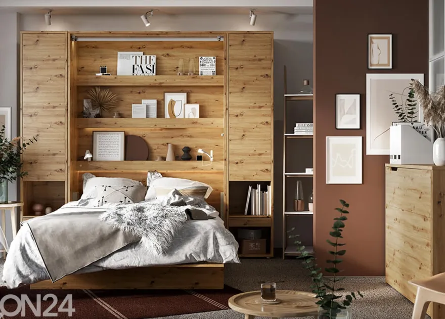 Kaappisänky Lenart BED CONCEPT 90x200 cm