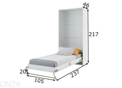 Kaappisänky Lenart CONCEPT PRO 90x200 cm