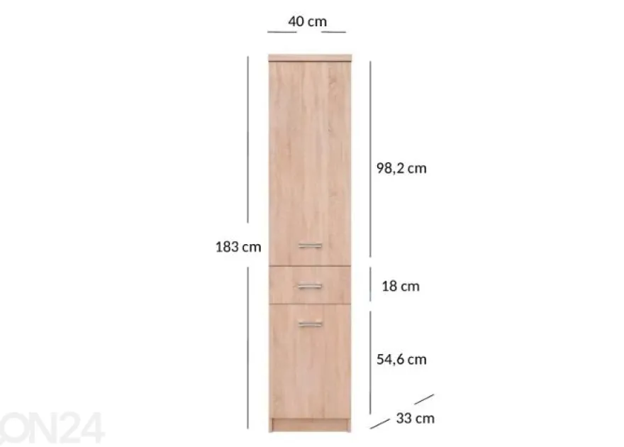 Kaappi Top mix 40 cm