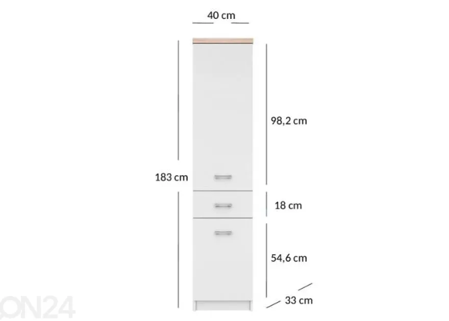 Kaappi Top mix 40 cm