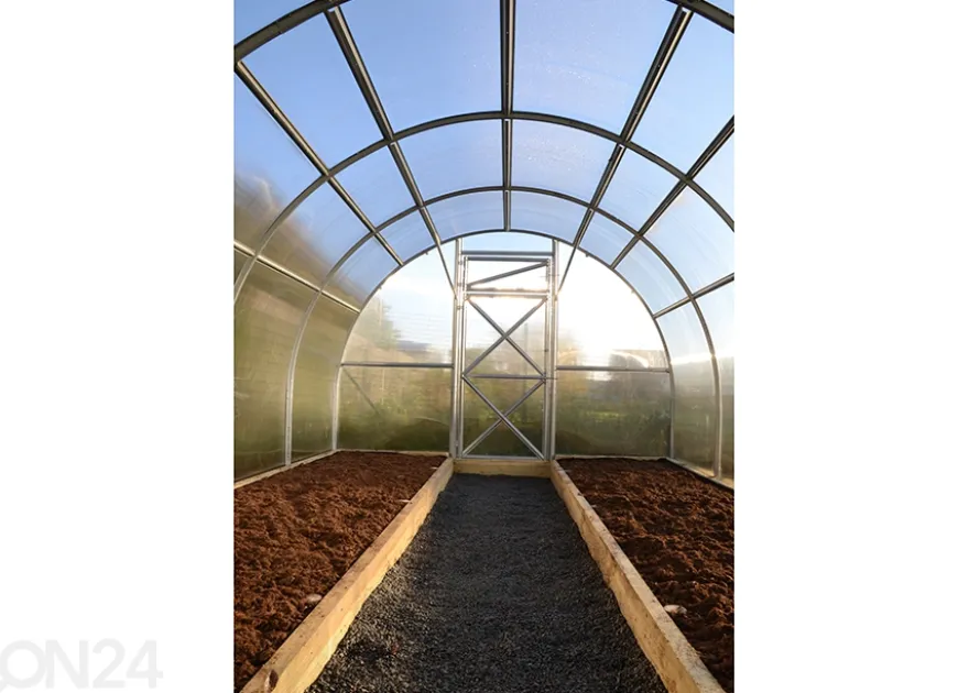 Kaarikasvihuone Kerttu EKO, 4 mm 3x4 m