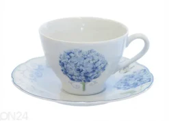 Kahvikuppi- ja asetti HORTENSIA Ø 250 ml, 6 kpl