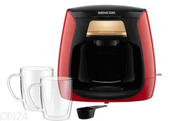 Kahvinkeitin Sencor kahdelle kupille SCE2101RD