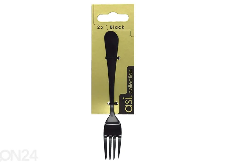 Kakkuhaarukka Black 6 kpl
