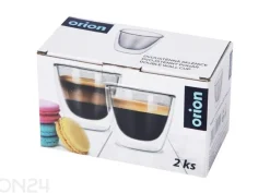 Kaksiseinäiset lasit, 2 kpl 90 ml