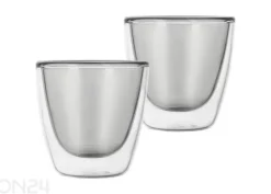 Kaksiseinäiset lasit, 2 kpl 90 ml