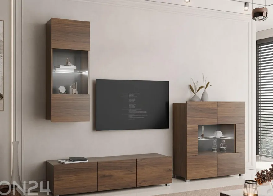 Kalustekokonaisuus Calabrini VII + LED