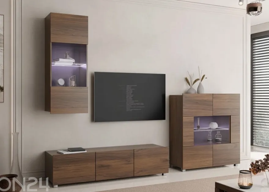 Kalustekokonaisuus Calabrini VII + LED