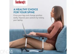Kannettavan tietokoneen teline / tarjoilualusta Tatkraft Olafi