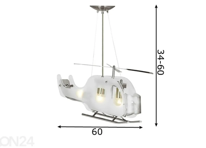 Kattovalaisin Novelty helikopteri