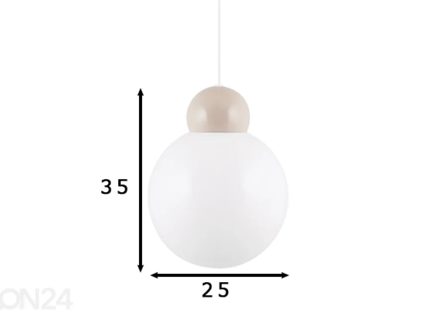 Kattovalaisin Ripley 25, beige