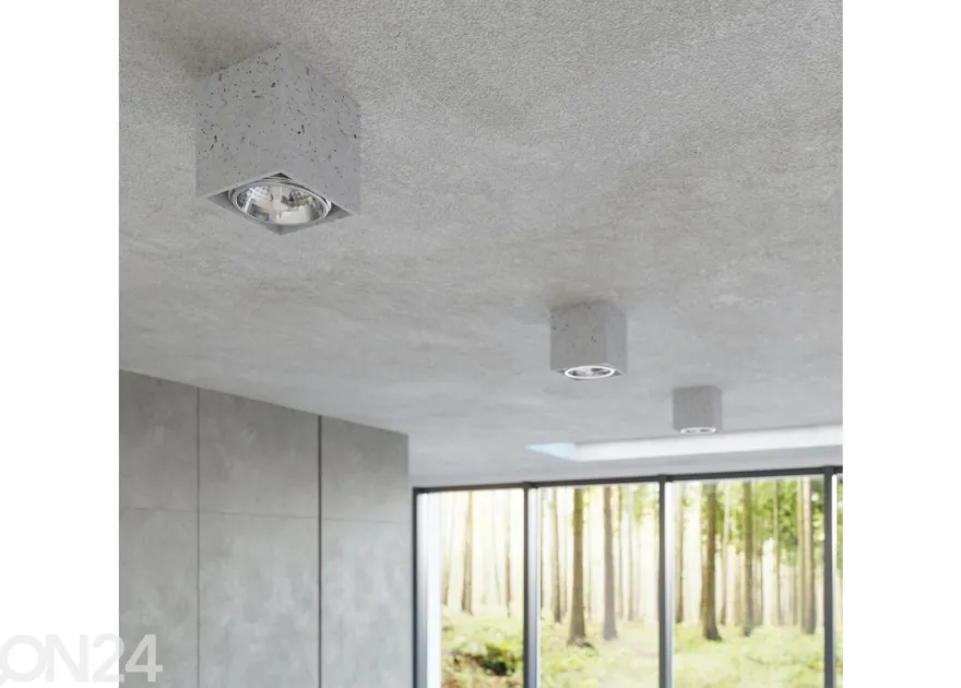 Kattovalaisin Valde, betoni