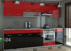 Keittiökalusteet 260 cm